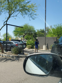 Waiting in the Starbucks lines without a car