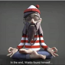 Waldo finally at peace