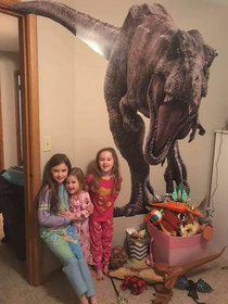 Wall decal that my  year old niece HAD to have