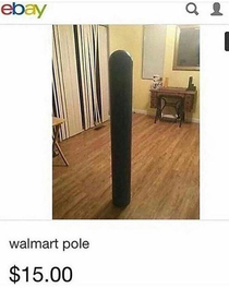 Walmart pole