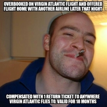 Want me to fly Virgin Atlantic again