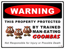 Warning Goombas 