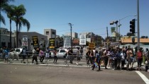 Was at a Pride parade The fundamentalists got me upset but one of these signs cheered me up