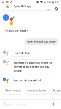 Was bored and thought of google assistant decided to try this