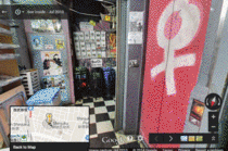 Was checking out Tokyo in Street view I never knew you could go inside of buildings