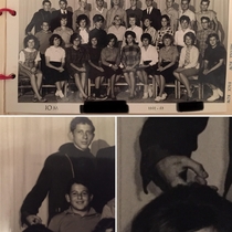 Was looking at my dads grade  class photo from  when I saw this