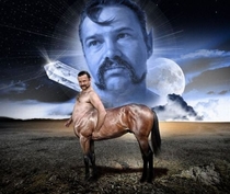 Was looking for a picture of a Centaur but misspelled it as Centard Im not even mad
