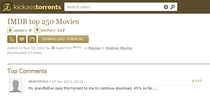 was looking for the biggest movie I could download and found this instead 