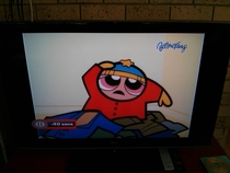 Was watching powerpuff girls with my son when