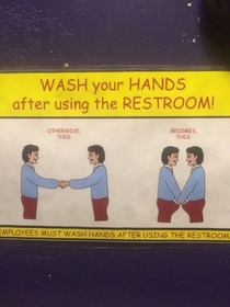 Wash your hands