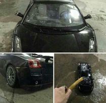 Washing my lamborghini