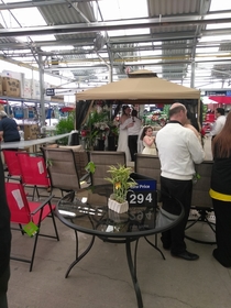 Wasnt expecting to see a wedding when I stopped at WalMart this weekend