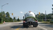 Waste truck spotted on my way home