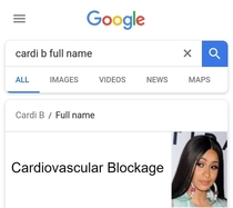 Watch out for cardi b kids its bad for your health