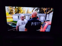 Watching Cops This guy has the best shirt