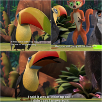 watching King Julien with my daughter came across this gem