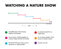 watching nature shows oc