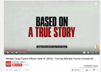 watching the trailer to the new movie whisky tango foxtrot then i saw something
