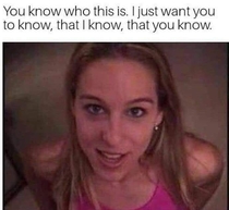 We all know