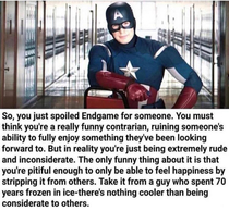 we all must listen to cap