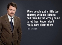 We can all learn something from Ron Swanson