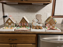 We did a gingerbread contest