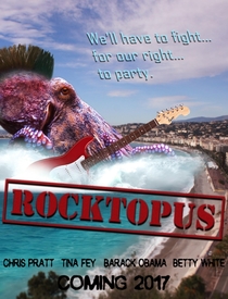 We had to make a B-movie poster with Photoshop in class today