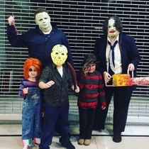 We made for a killer family at this years Halloween 