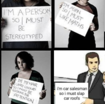 We need to stop stereotyping