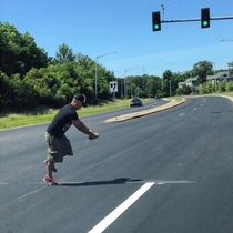 We saved a turtle crossing the street The turtle decided to thank us in a odd way