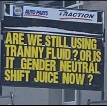 We still using tranny fluid orrr
