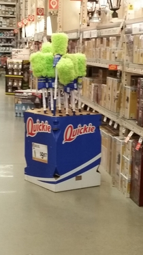 We went to Home Depot today I asked my wife if she wanted to duck down this isle for a Quickie She rolled her eyes and kept walking