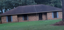 We were told to tie everything down for the incoming hurricane so my neighbors decided to tie their house down