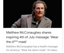 Wear the dick mask