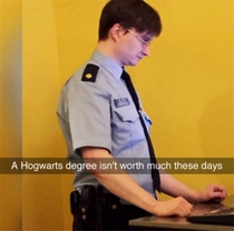 Welcome to the real world Harry