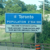 Welcome to Toronto