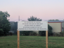 Welcoming sign near my house in San Leon TX