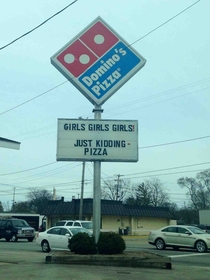 Well played Dominos Pizza