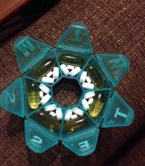 Well thats one way to organize your OCD medication