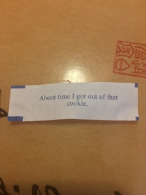 Went to a Chinese buffet got this for a fortune