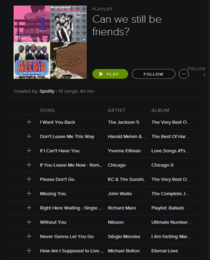 Went to cancel my Spotify subscription today and was offered one final playlist Well played Spotify