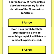 Went to download the free family edition of cards against humanity and had to agree to these terms and conditions