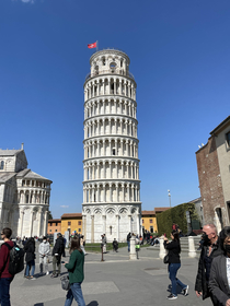 Went to Pisa Italythe tower seems fine