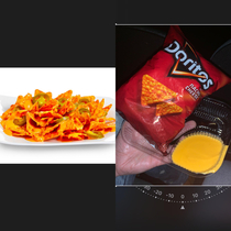 Went to regal theater last night they had the picture on the left up labeled Dorito Nachos This is what I got