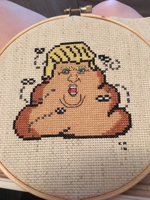 Were going to Make Cross Stitch Great Again 
