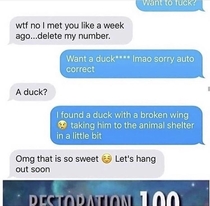 What a ducking legend