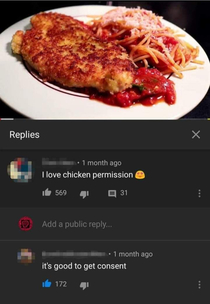 What could be the right word to permission   Though consent is necessary before putting in your fork please