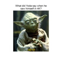 What did Yoda say when he saw himself in K