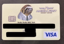 What do yall think about my new debit card
