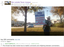 What happens when Reddit discusses a picture about togetherness